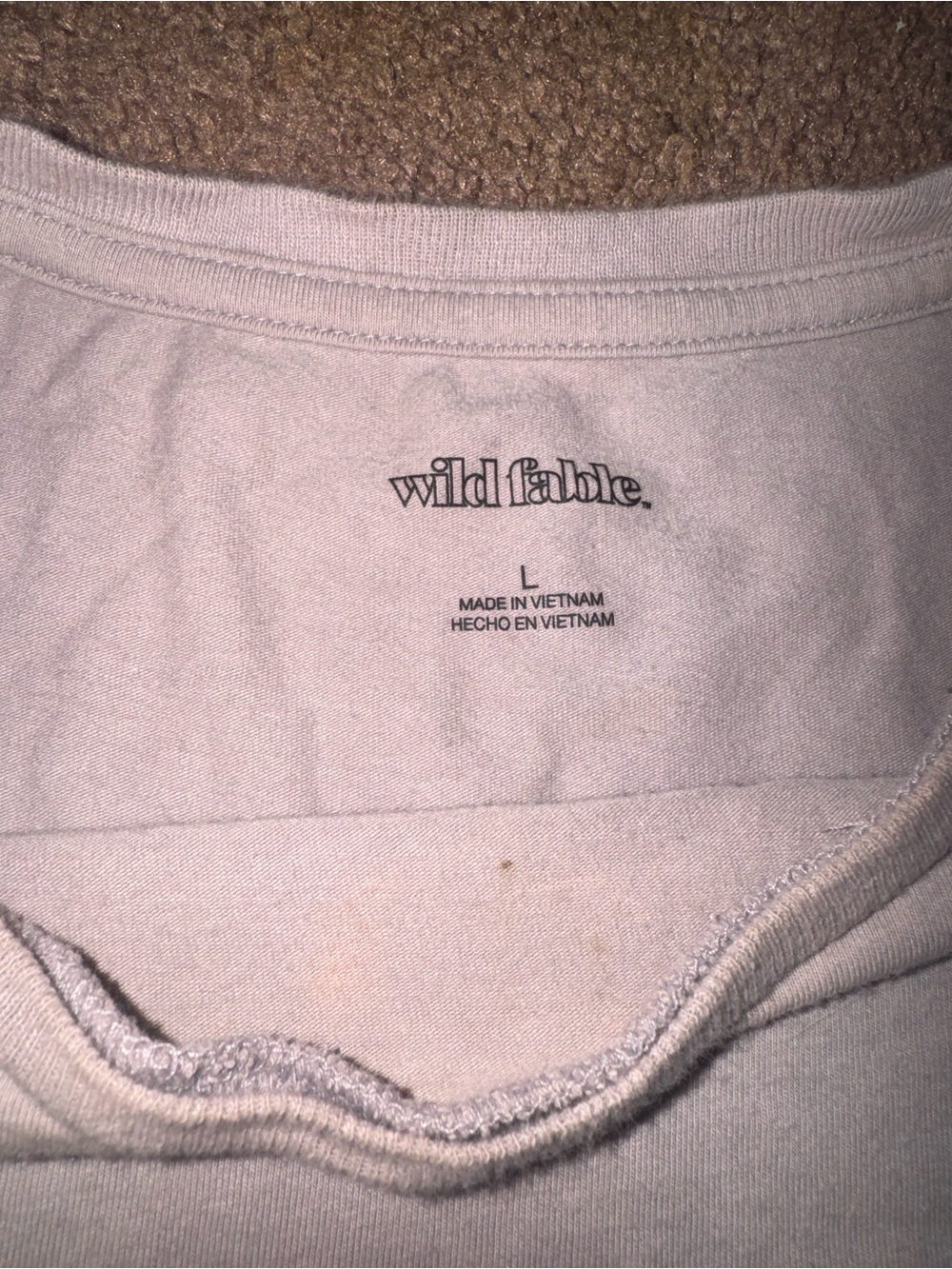 Wild Fable Pale Pink Crewneck Tee